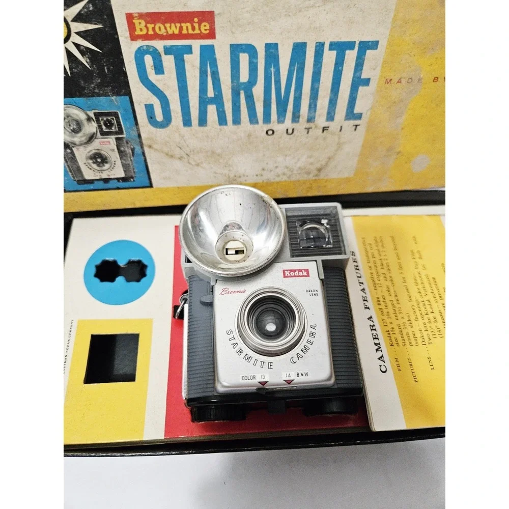 Brownie Starmite‎ Outfit - Kodak- In Original Box Vintage